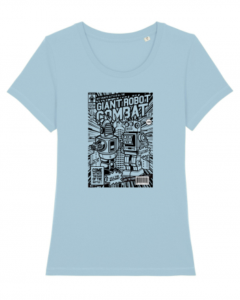 Giant Robot Combat Black Sky Blue