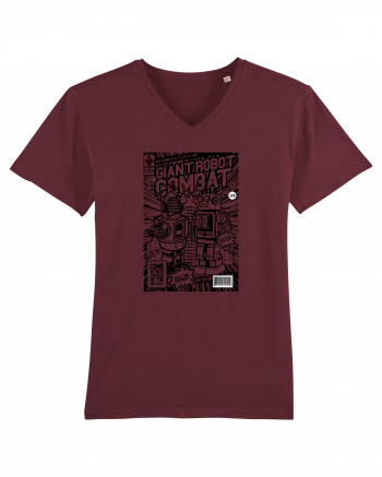 Giant Robot Combat Black Burgundy