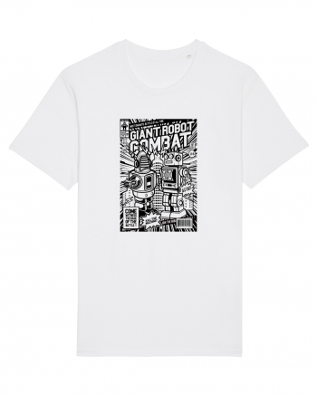 Giant Robot Combat Black White