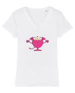 Love Ya Tricou mânecă scurtă guler V Damă Evoker