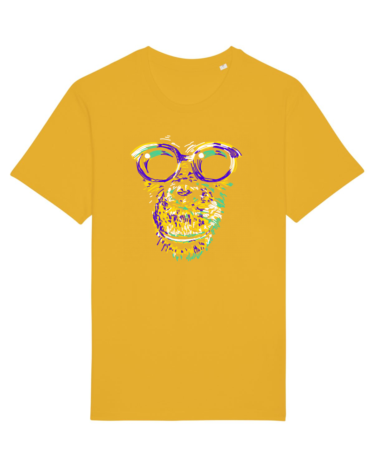 Tricou mânecă scurtă Unisex Rocker Spectra Yellow