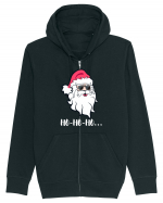 Ho-Ho-Ho...Craciun Fericit! Coll Santa Hanorac cu fermoar Unisex Connector