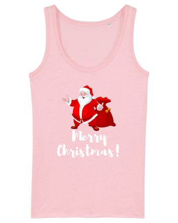  Mos Craciun Va Ureaza Craciun Fericit! Cotton Pink