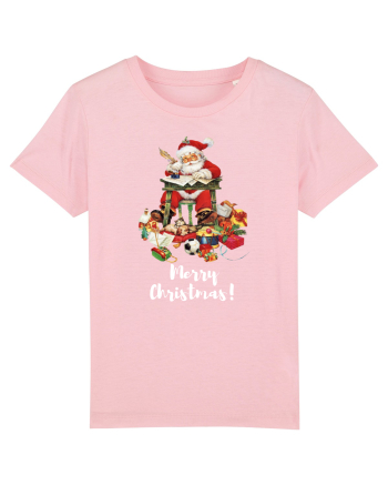  Mos Craciun va Ureaza Craciun Fericit! Cotton Pink