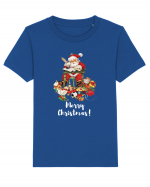  Mos Craciun va Ureaza Craciun Fericit! Tricou mânecă scurtă  Copii Mini Creator