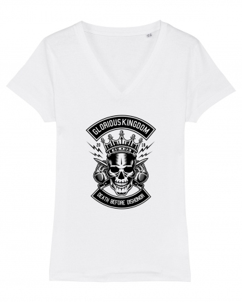 Kingdom Skull Black White