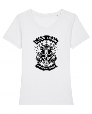 Kingdom Skull Black White