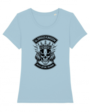 Kingdom Skull Black Sky Blue