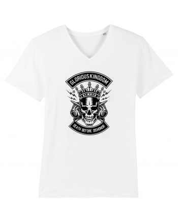 Kingdom Skull Black White