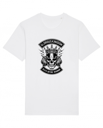 Kingdom Skull Black White