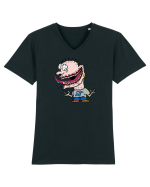 BOSS MUTANT H Tricou mânecă scurtă guler V Bărbat Presenter