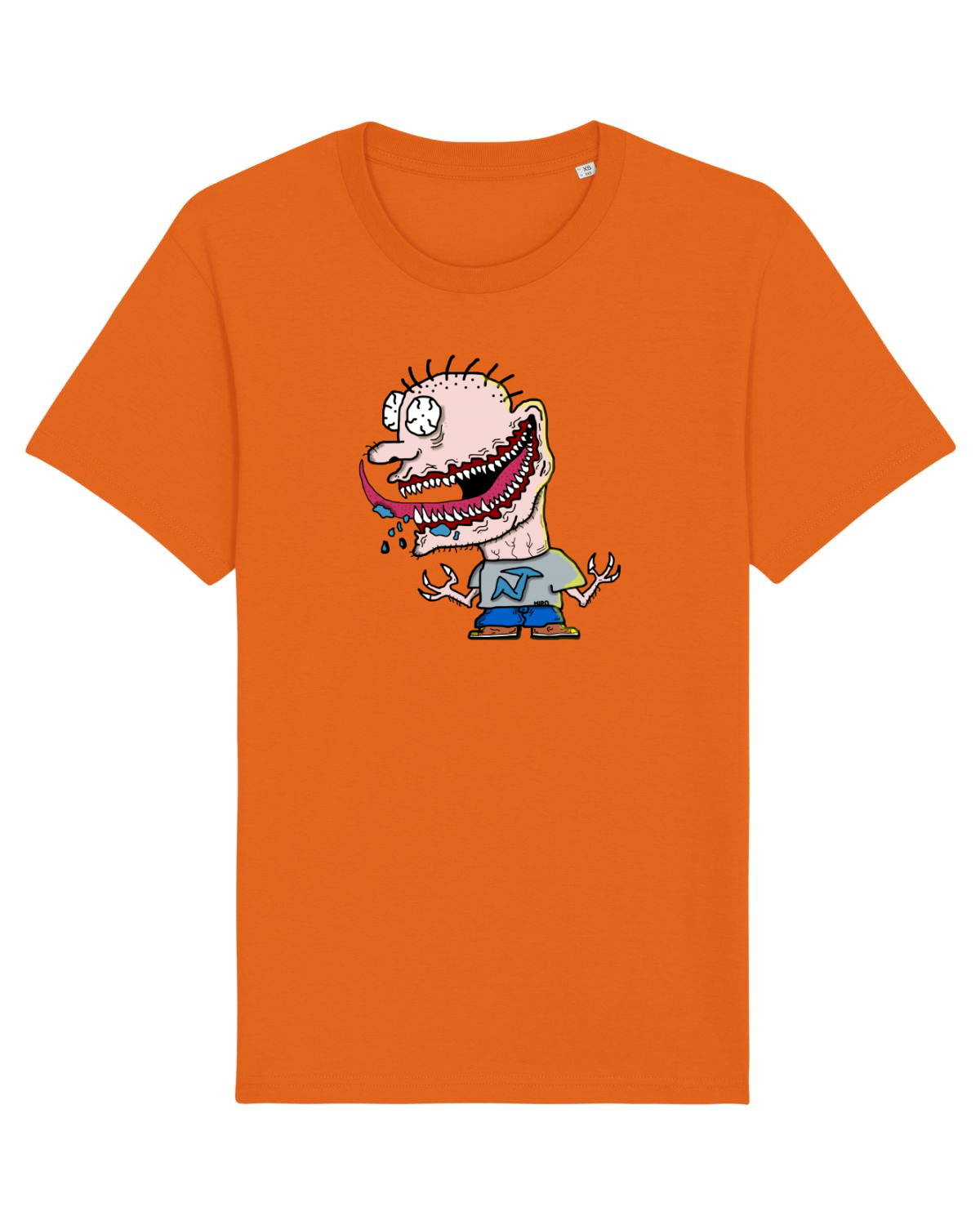 Tricou mânecă scurtă Unisex Rocker Bright Orange