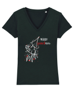 Grinch Tricou mânecă scurtă guler V Damă Evoker