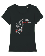 Grinch Tricou mânecă scurtă guler larg fitted Damă Expresser