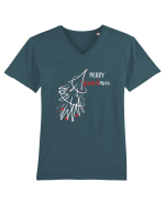 Grinch Tricou mânecă scurtă guler V Bărbat Presenter