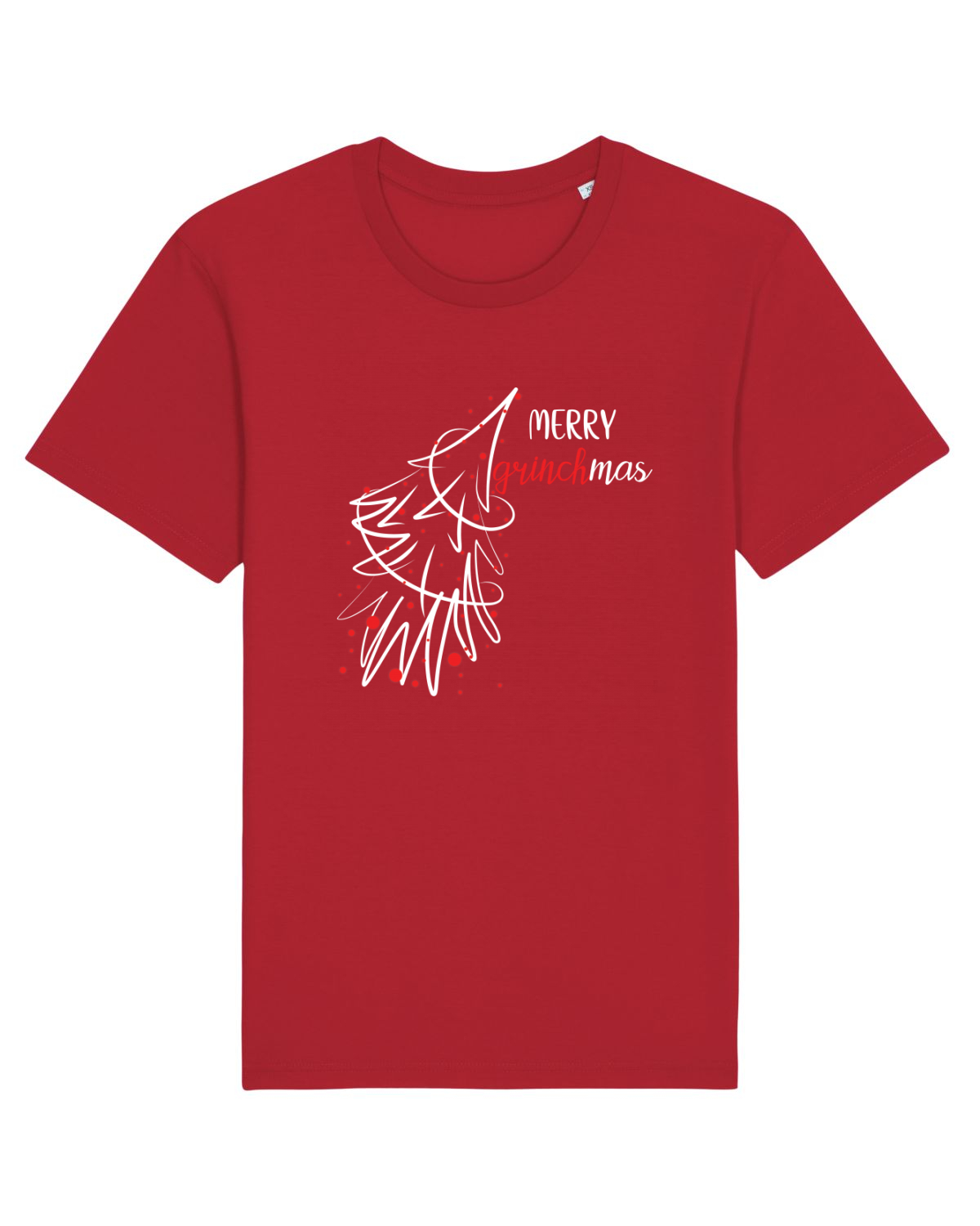 Tricou mânecă scurtă Unisex Rocker Red
