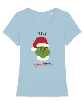 Merry Grinchmas Sky Blue