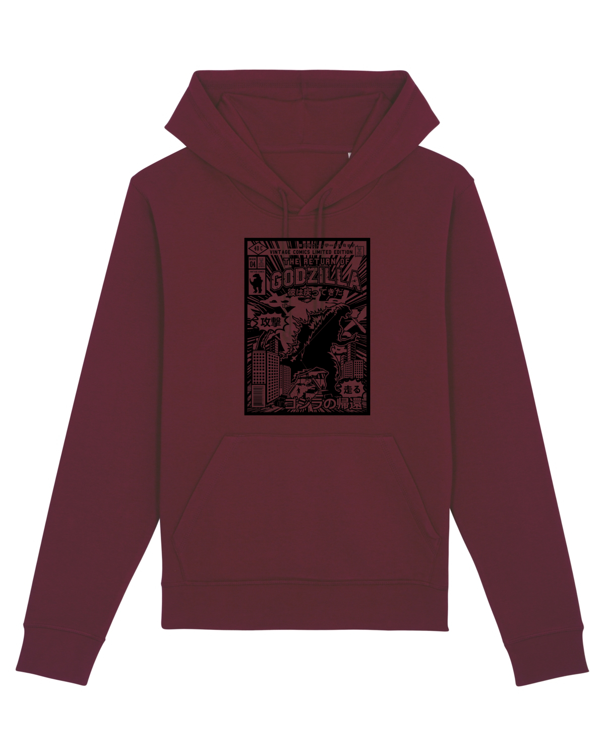 Hanorac Unisex Drummer Burgundy