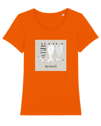 Mermaid Skins Bright Orange
