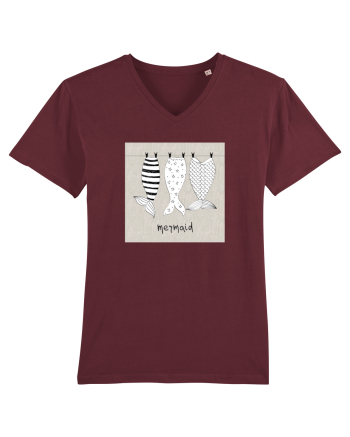 Mermaid Skins Burgundy
