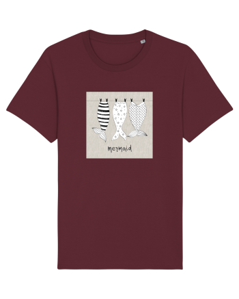 Mermaid Skins Burgundy