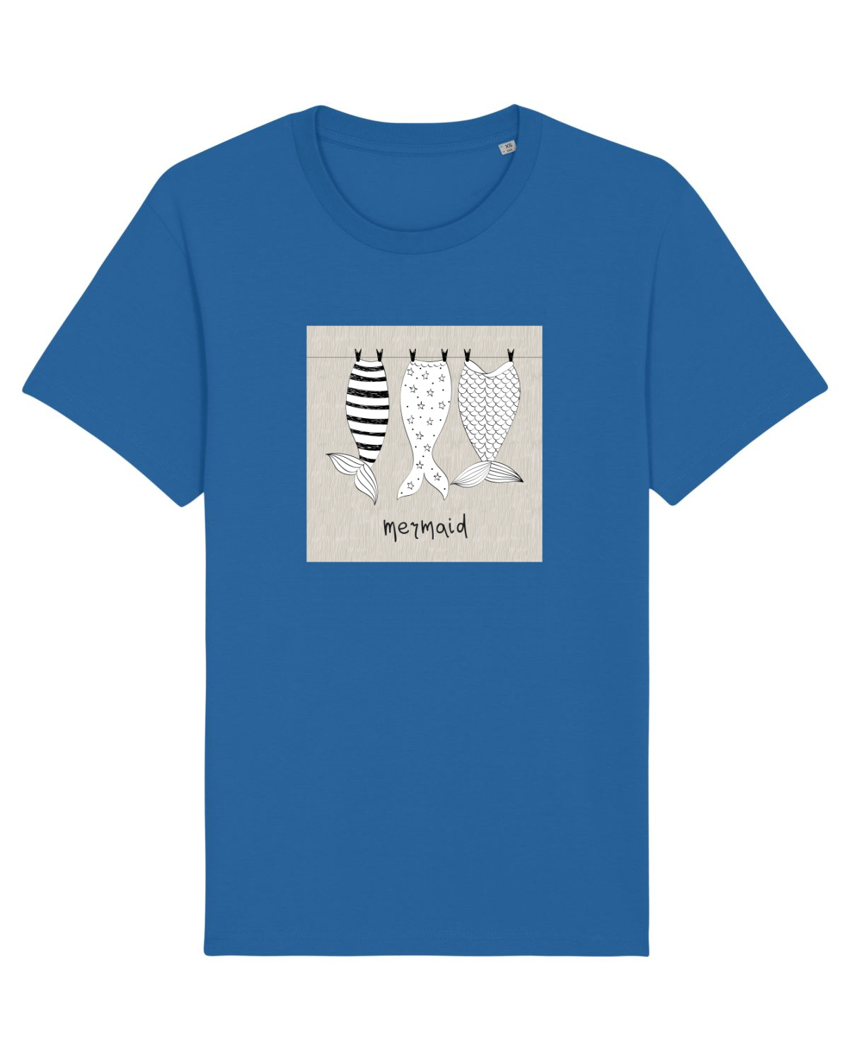 Tricou mânecă scurtă Unisex Rocker Royal Blue