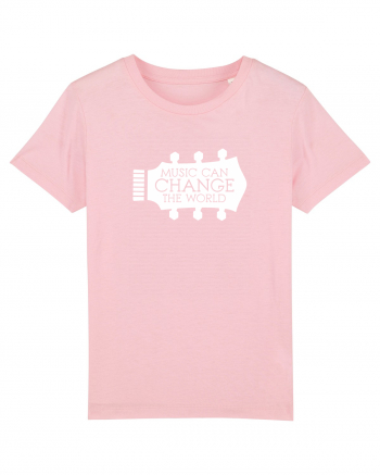 Music Can Change The World Cotton Pink