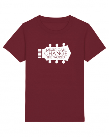 Music Can Change The World Burgundy