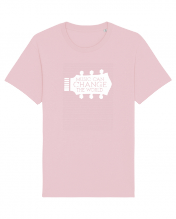 Music Can Change The World Cotton Pink