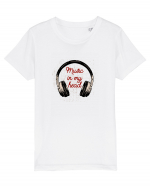 Music In My Head Tricou mânecă scurtă  Copii Mini Creator