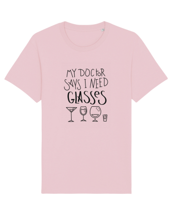 My Doctor Says I Need Glasses Cotton Pink