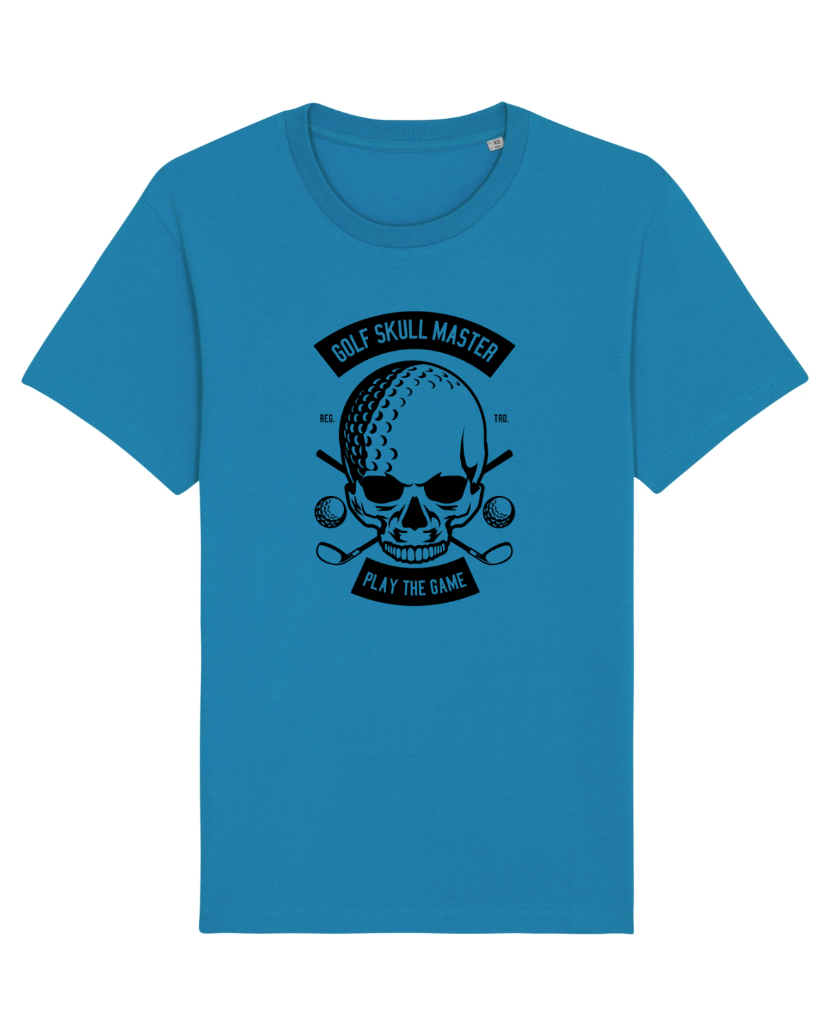 Tricou mânecă scurtă Unisex Rocker Azur