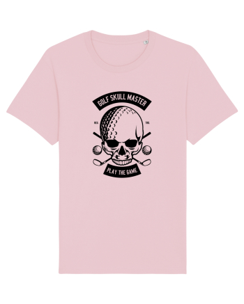 Golf Skull Master Black Cotton Pink