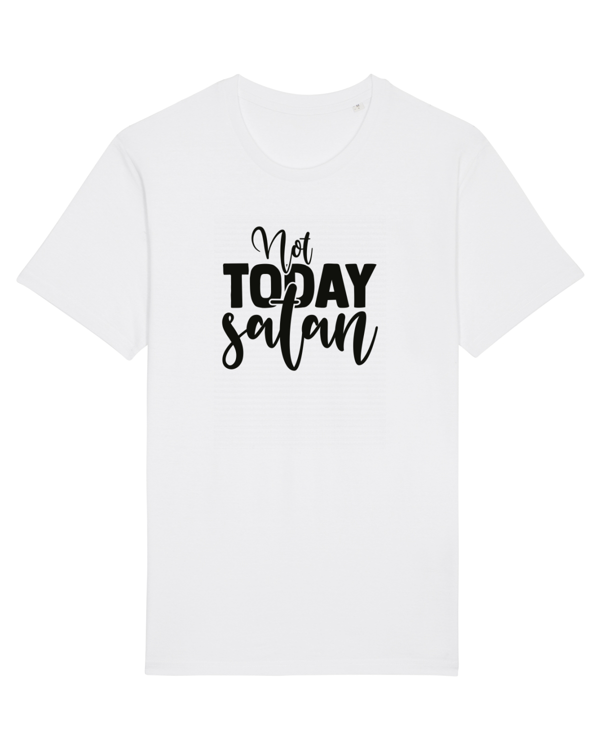 Tricou mânecă scurtă Unisex Rocker White