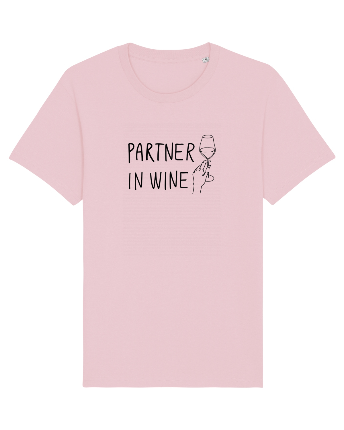 Tricou mânecă scurtă Unisex Rocker Cotton Pink