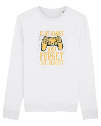 Play Games And Forget The Reality White