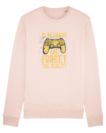 Play Games And Forget The Reality Candy Pink