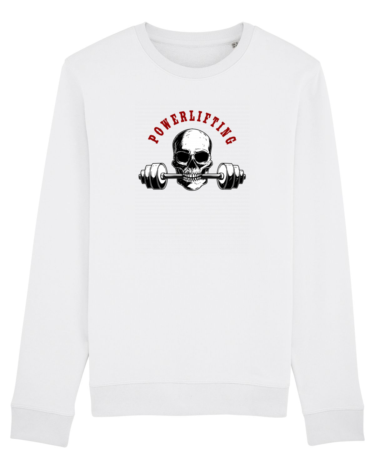 Bluză mânecă lungă Unisex Rise White