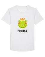 Prince Tricou mânecă scurtă guler larg Bărbat Skater