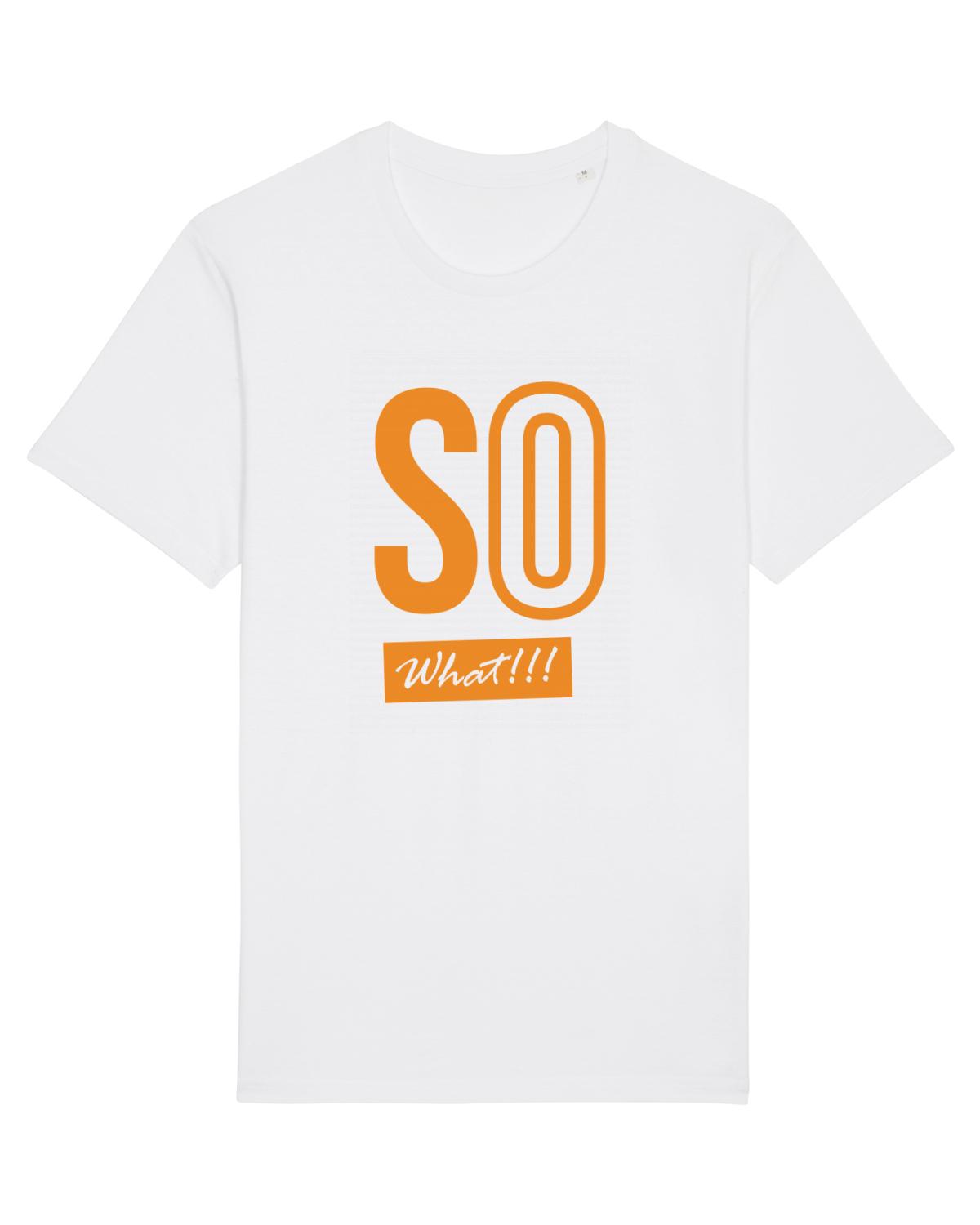 Tricou mânecă scurtă Unisex Rocker White