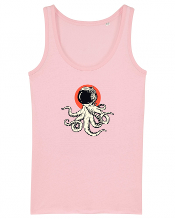 Space Octopus Cotton Pink