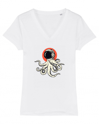 Space Octopus White