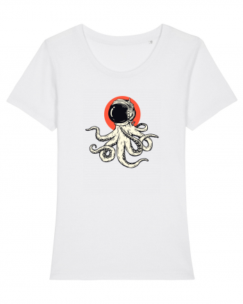 Space Octopus White