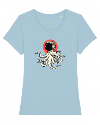 Space Octopus Sky Blue