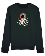 Space Octopus Bluză mânecă lungă Unisex Rise