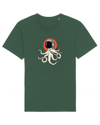 Space Octopus Bottle Green