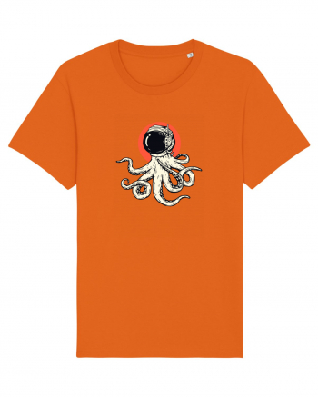 Space Octopus Bright Orange