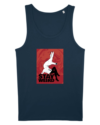 Stay Weird Navy