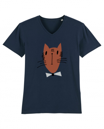 Stylish Cat French Navy