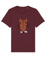 Stylish Cat Tricou mânecă scurtă Unisex Rocker